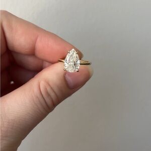East West Gem Co 4.1 Carat Engagement Ring